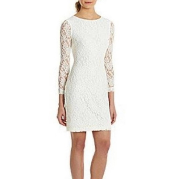 Badgley Mischka Dresses & Skirts - Belle Badgley Mischka Dresses Ivory Lace Lana Dress 14